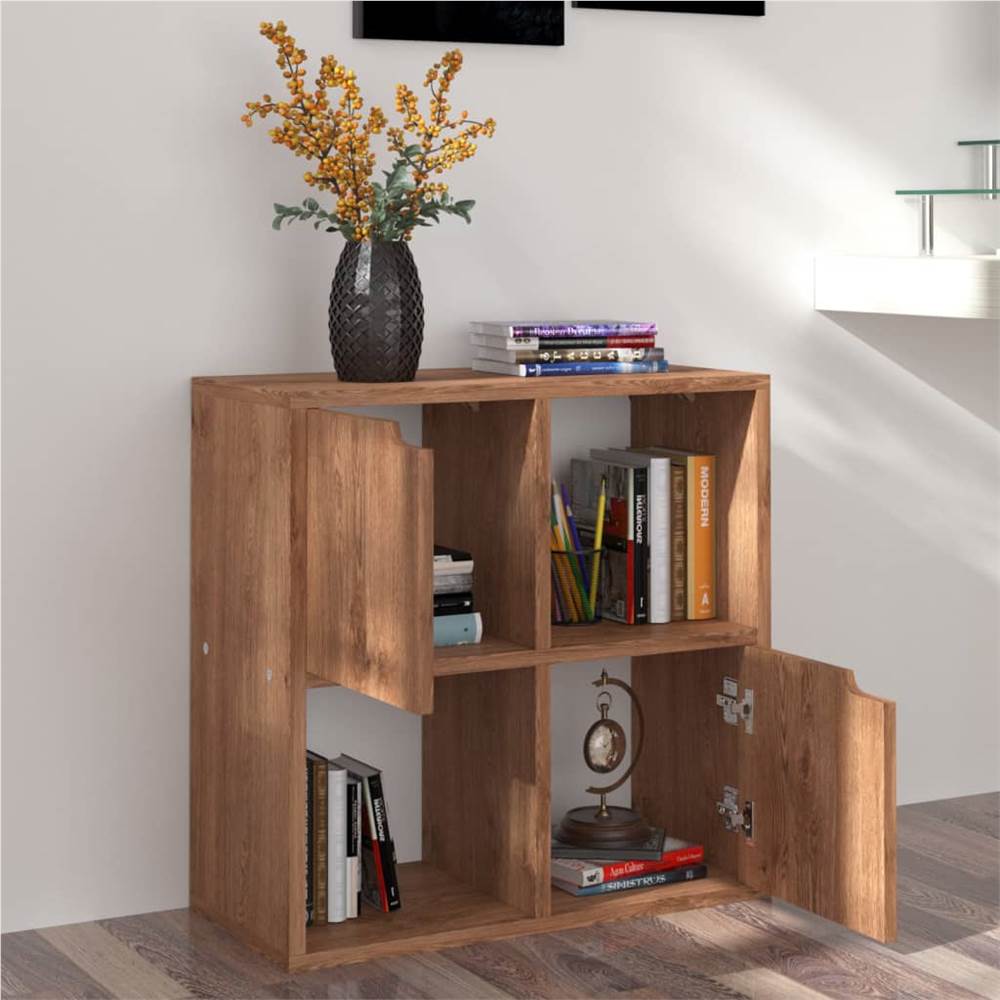 Bookshelf Brown Oak