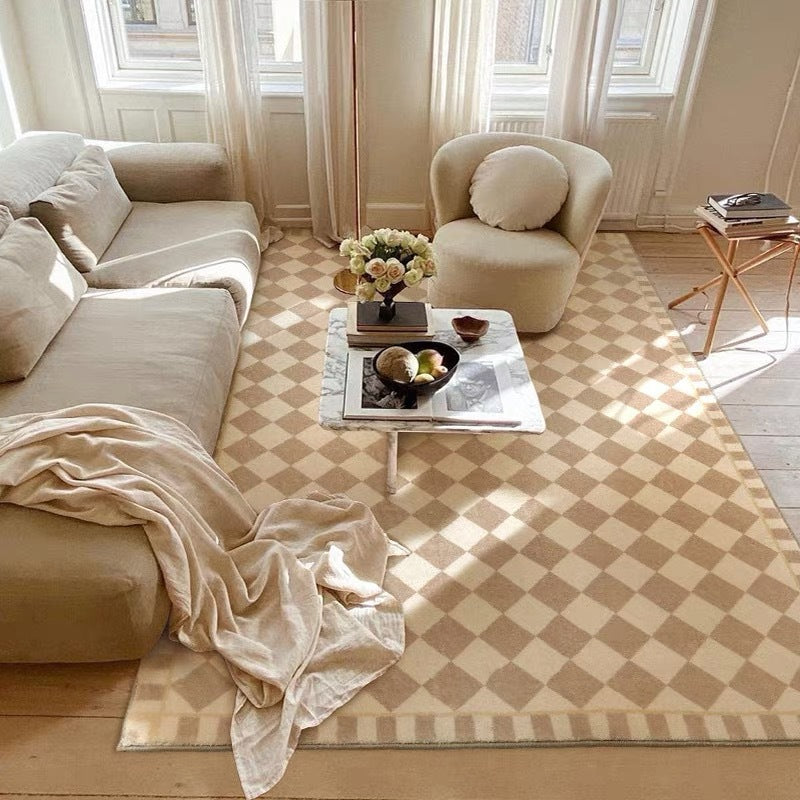 French Checkerboard Rug