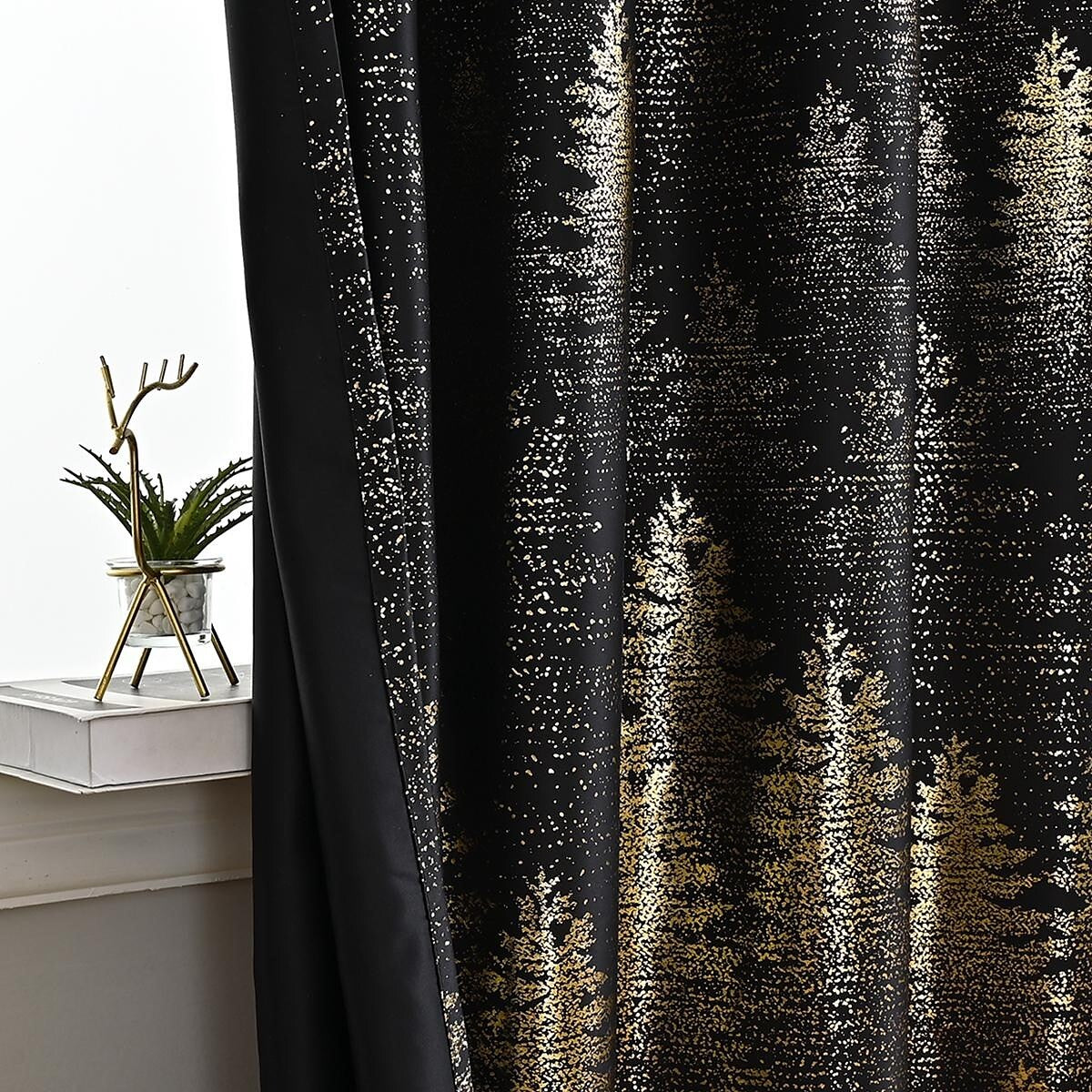 Abstract Blackout Curtain