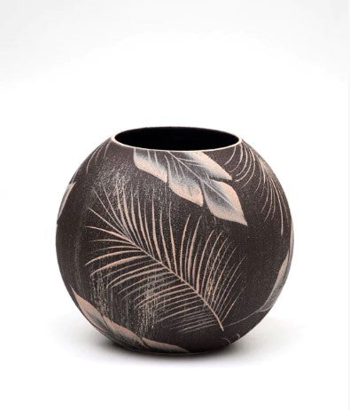 Art Decorated Glass Vase