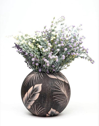 Art Decorated Glass Vase