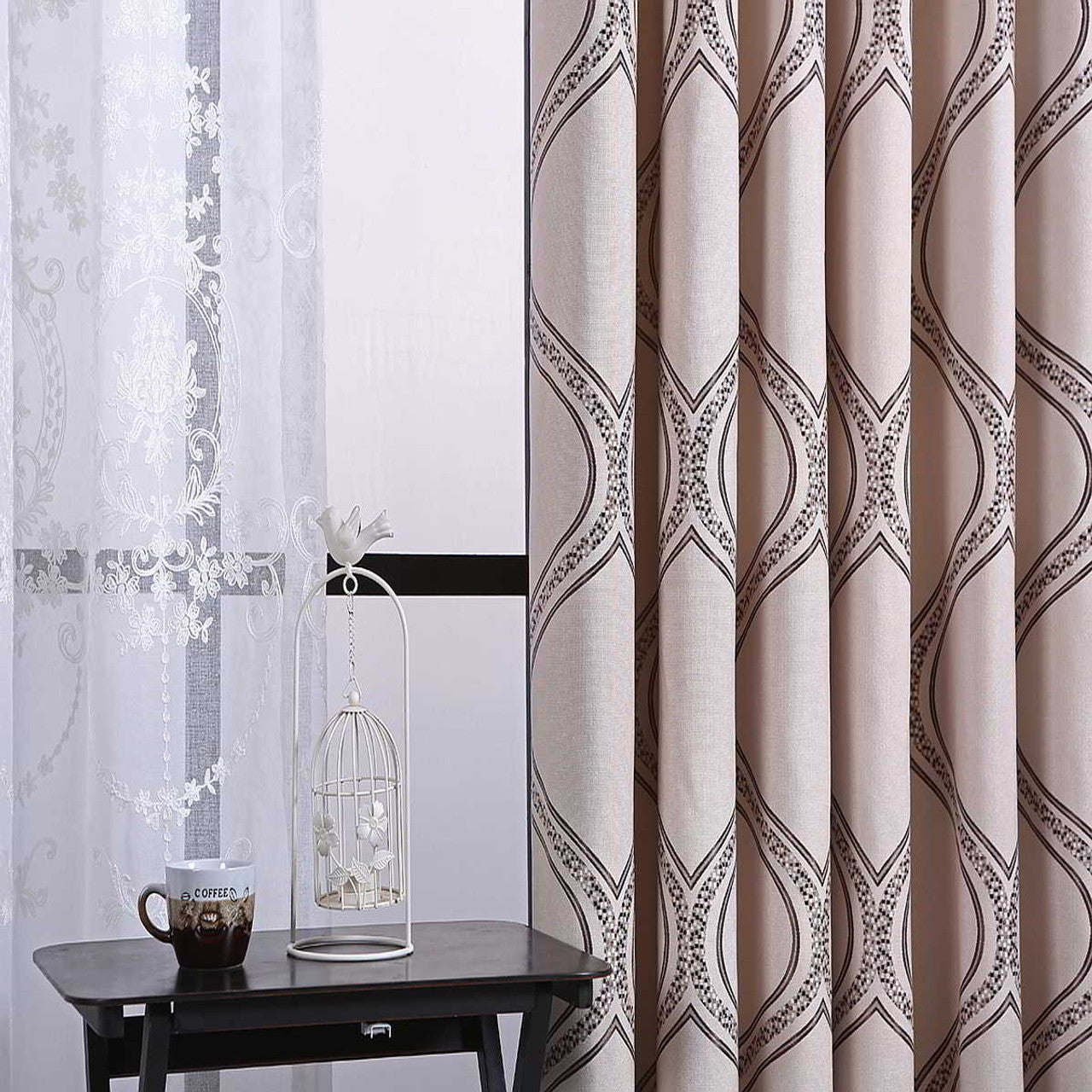 Monaco - Thermal Semi-Blackout Curtains by Dolce Mela