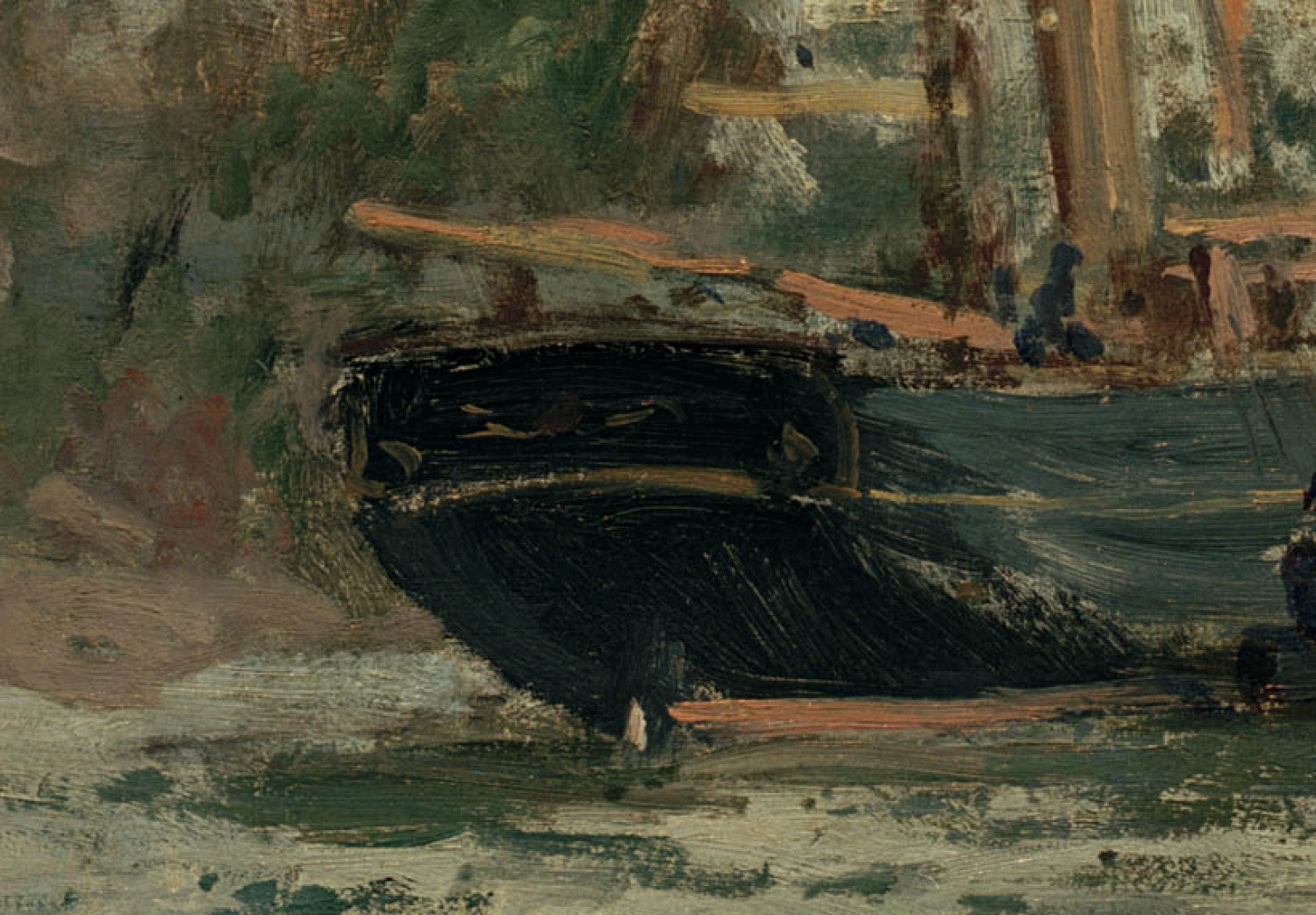 The Seine is Rouen - Claude Monet