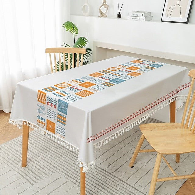 Boho Style Tablecloth