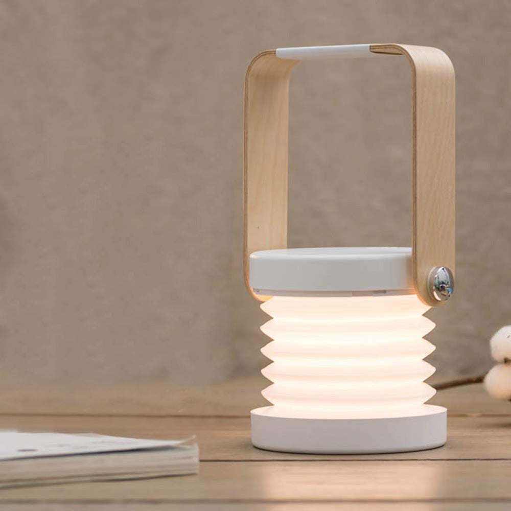 Creative Wooden Portable Lamp