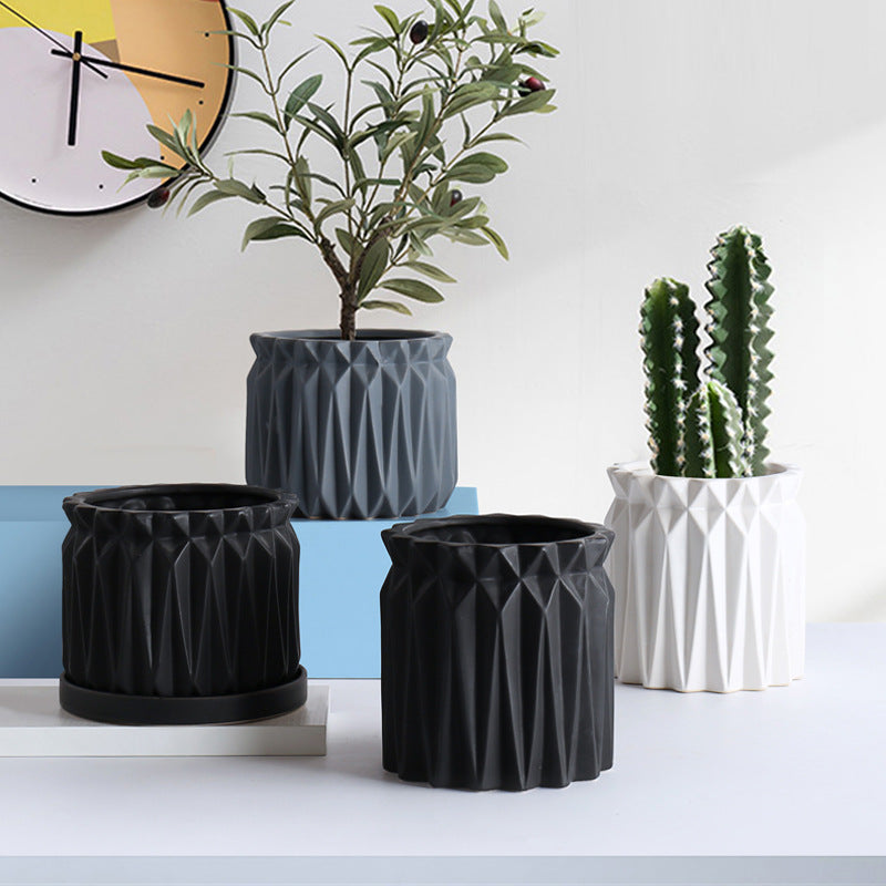 Hydroponics Ceramic Flower Pot