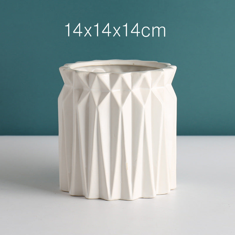 Hydroponics Ceramic Flower Pot