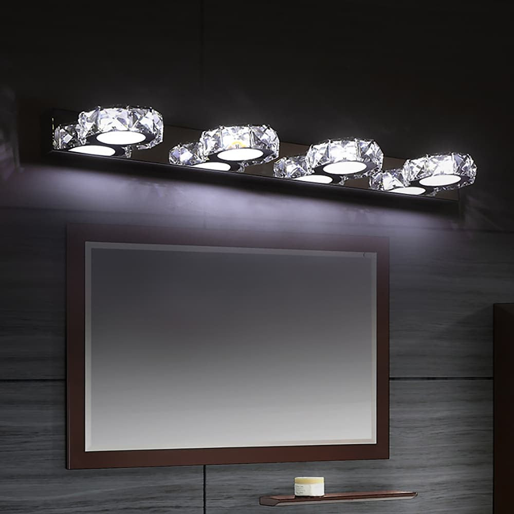 Crystal Design Mirror Light